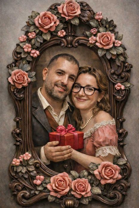 Уникален подарък по снимка – карикатура, картина, чаша