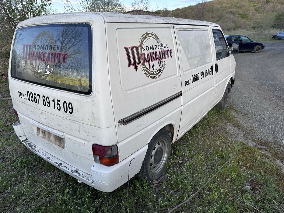 Vw Transporter T4 2.4d 78кс 1991г На Части