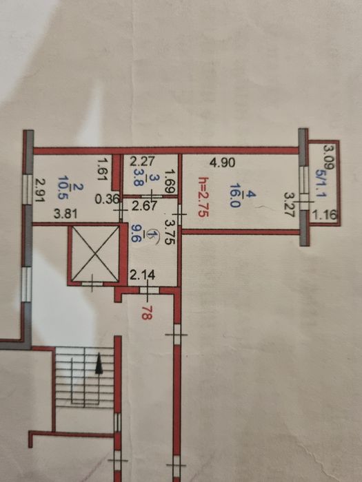 1 комнатная квартира