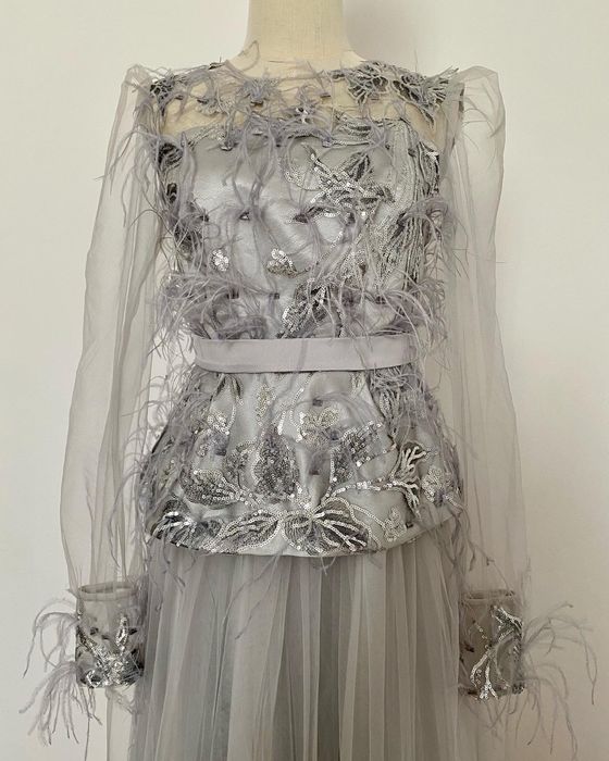 Вечернее платье от Айгул Кыдырова