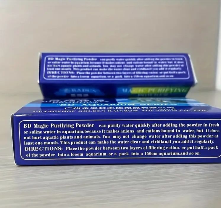 Bacterii vii pentru purificarea apei din acvariu