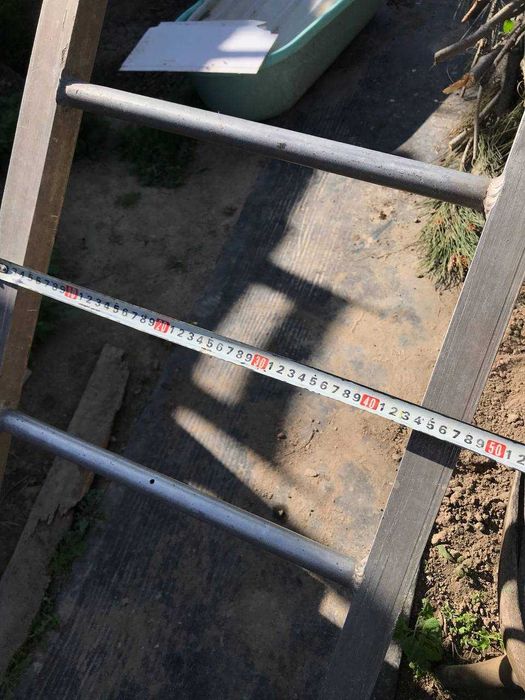 Лестница алюминиевая лёгкая СССР 4м 20 см (420)