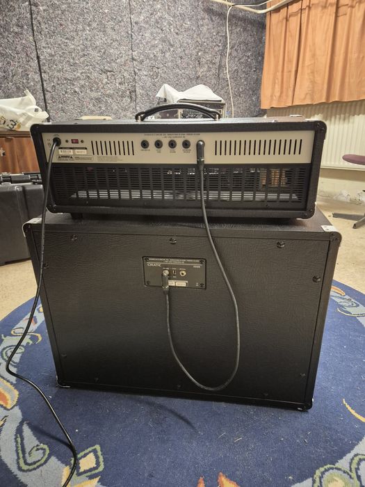 Лампов усилвател за китара + кабинет 2×12