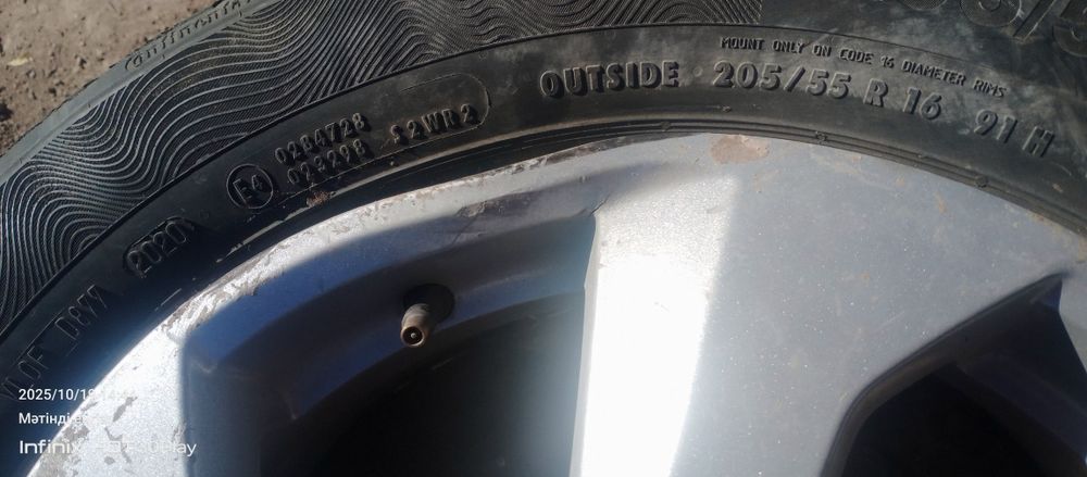 Largus  R16 2 ta  Biroz diskida yorilish bor