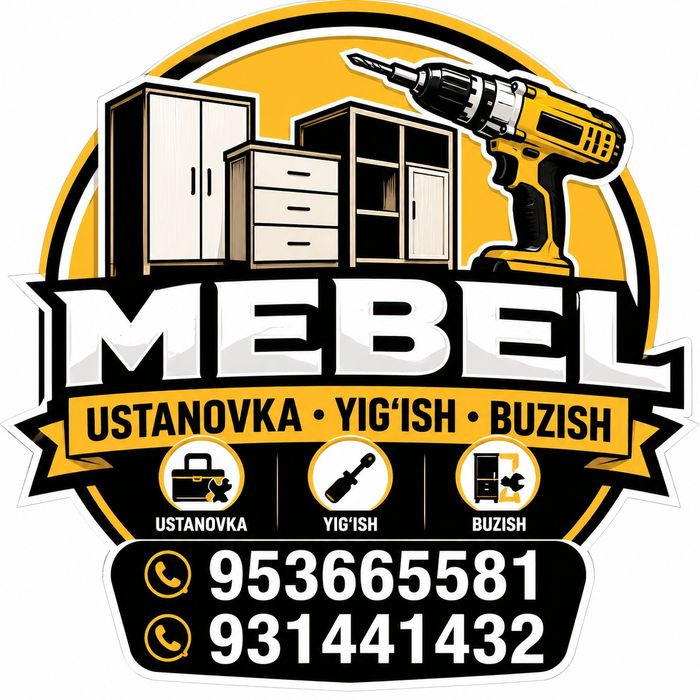 Mebel ustanovka yigʻish va buzish