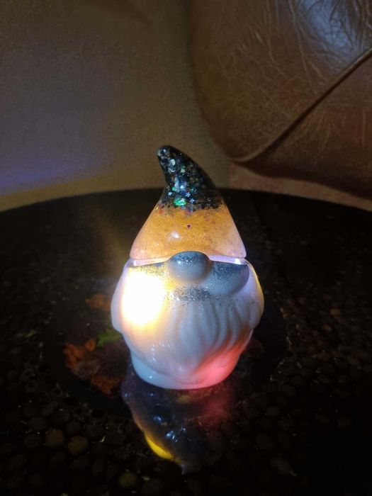 Mos Craciun/Spiridus din rasina epoxidica