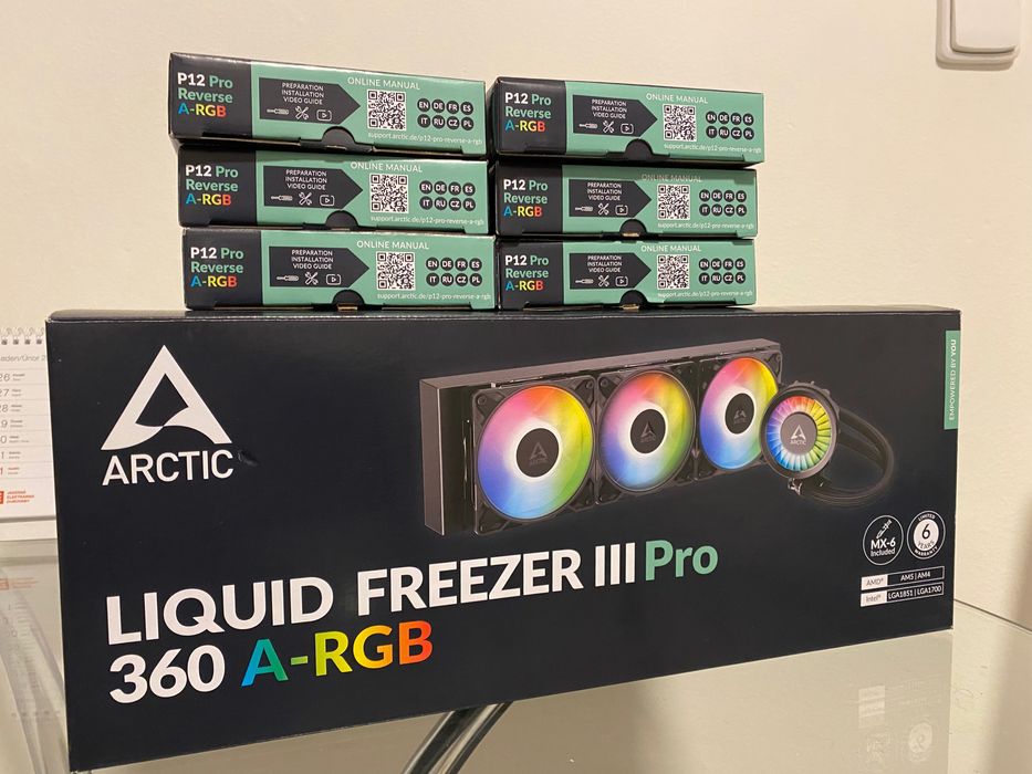 ARCTIC Liquid Freezer III 360 Pro Black ARGB