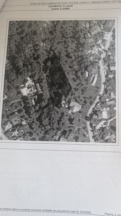 Teren vânzare Slănic Prahova