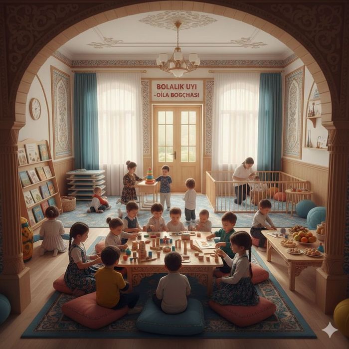 Болалар богчаси очилмок,да