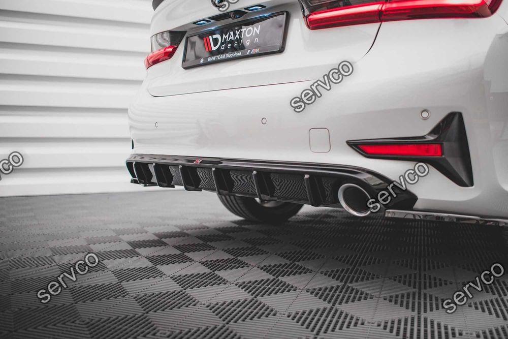 Prelungire difuzor bara spate Bmw Seria 3 G20 G21 2018- v5 - Maxton