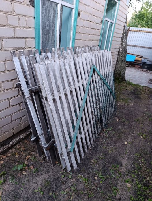 Продам штакетник б/у