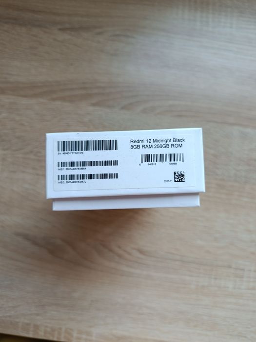 Смартфон Redmi 12 Midnight Black