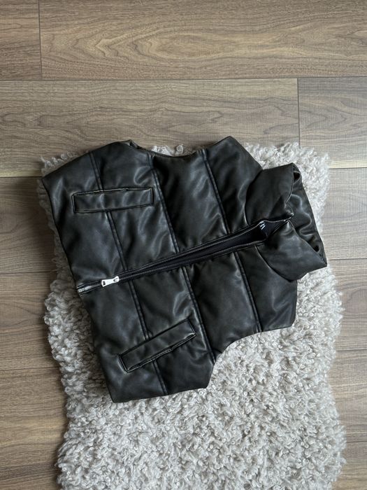 Кожена грейка - ZARA