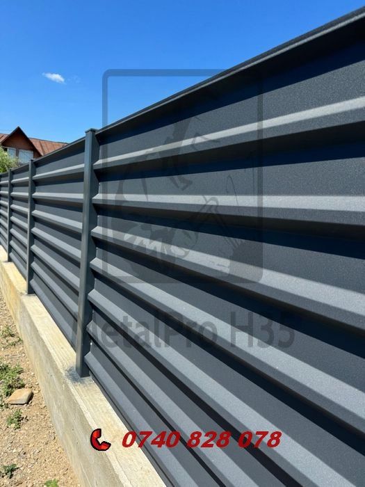 Vand  tabla cutata H35 H12 T10 6.20m x 1.10m  0.5mm grosime