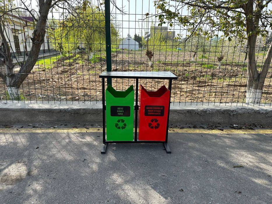 Уличные мусорные урны 1-2-3-4-х секционные