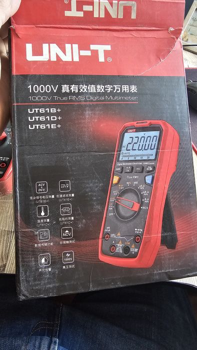 Мультиметр uni-t ut61e+
