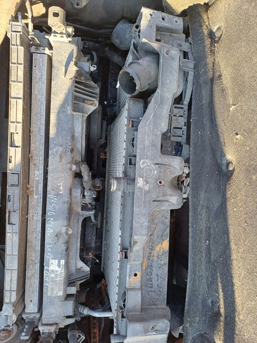 Bară fata,spate peugeot 407 combi negru,faruri,radiator apa,clima,