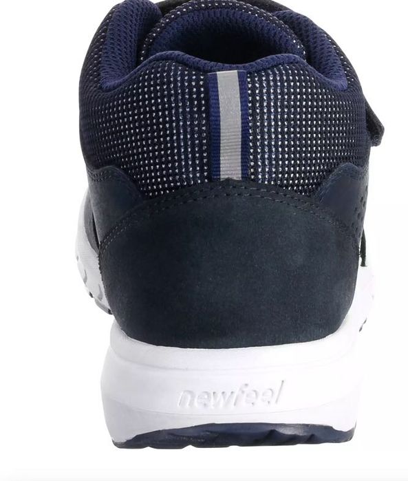 Детски обувки PROTECT 560, КОЖЕНИ, тъмносиньо/бяло NEWFEEL