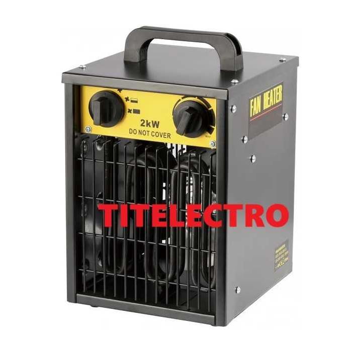 PROMOTIE ! Aeroterma electrica 2KW incalzitor tun caldura PRO 2kW D
