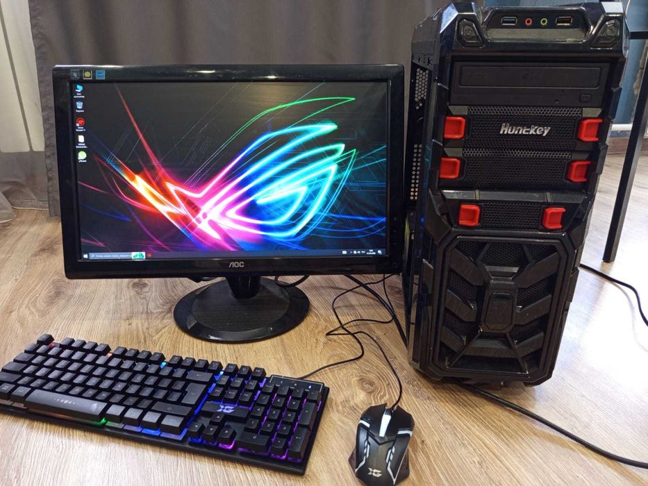 Игровой i5-7400\GTX 1050ti\DDR4 16gb\SSD\HDD