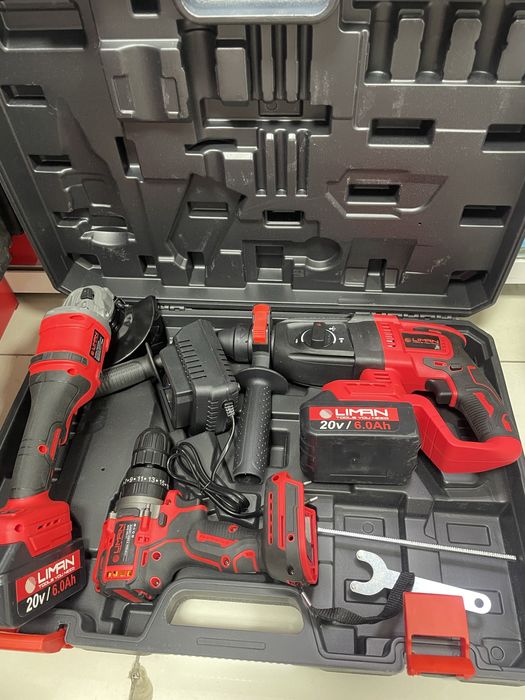 Инструменты, шуруповерт, перфоратор, болгарка