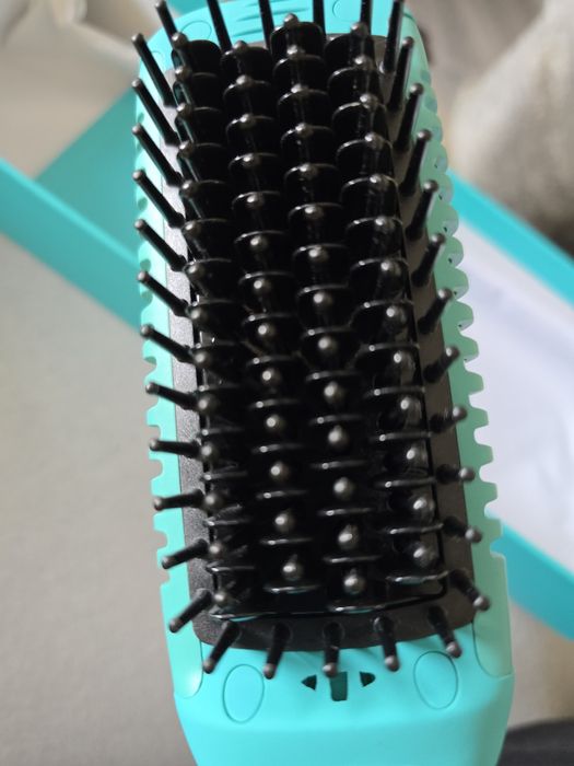 Perie electrica Moroccanoil Smooth Style Ceramic Heated Brush, fixa, c