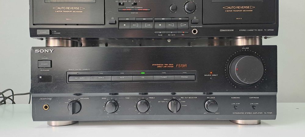 Amplificator Sony TA-F519R Linie Hi-Fi  Made in Japan – CD Deck Tuner 4 Piese