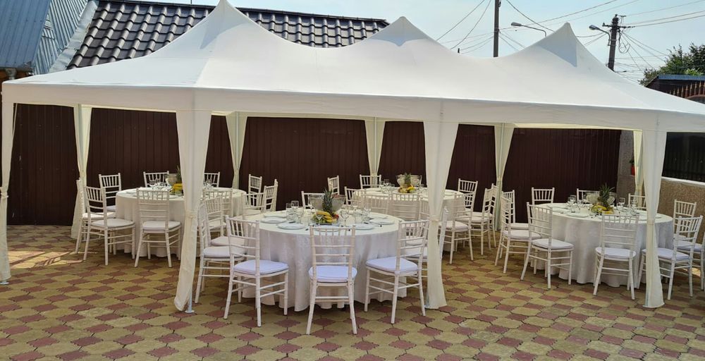 Închiriere scaune mese cort evenimente