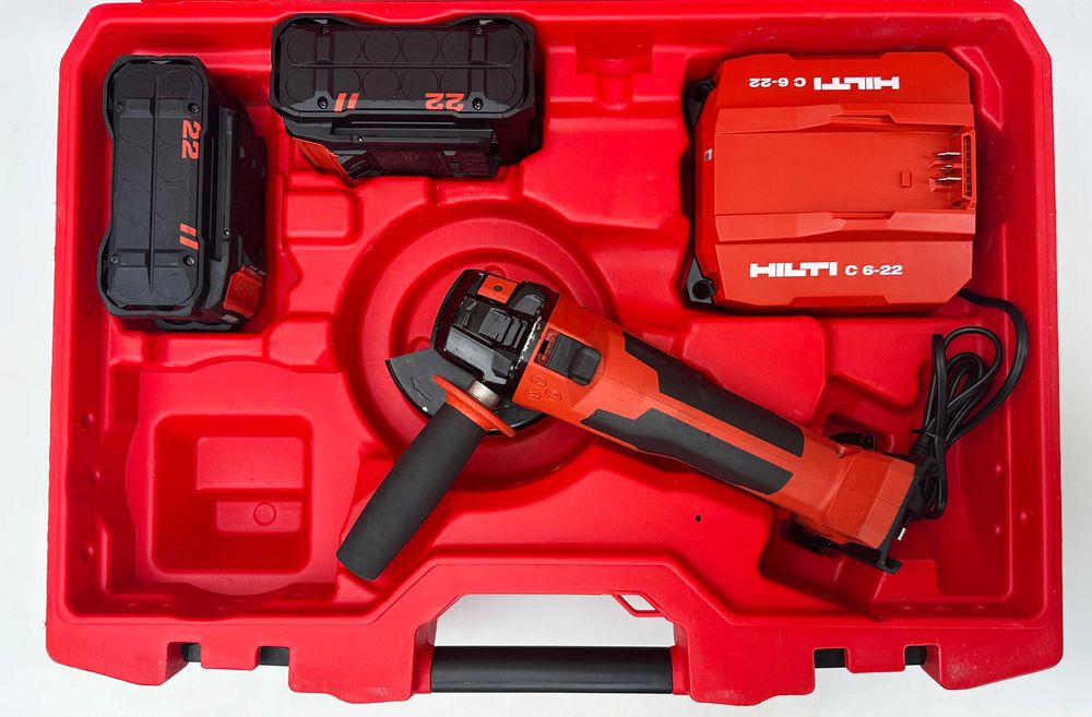 Hilti AG 6D-22 Nuron - Безчетков ъглошлайф с SensTech перфектен!