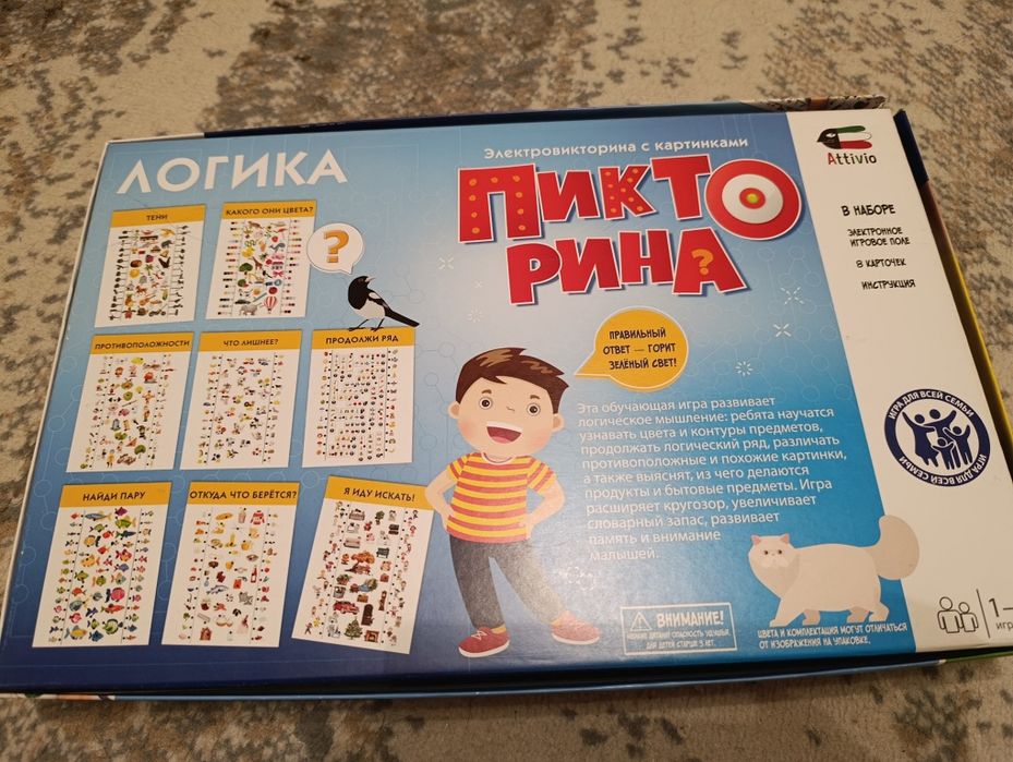 Игра на логику пикторина