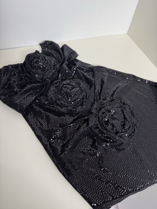 Черна рокля Venetta fashion