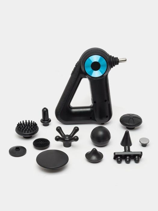 Массажер для тела Massage Gun 12 насадок Гарантия есть! Доставка есть!