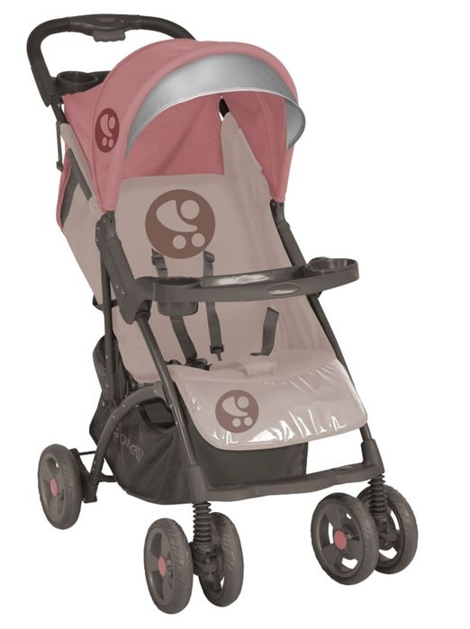 Детска лятна количка Lorelli Smarty, Beige & Terracotta