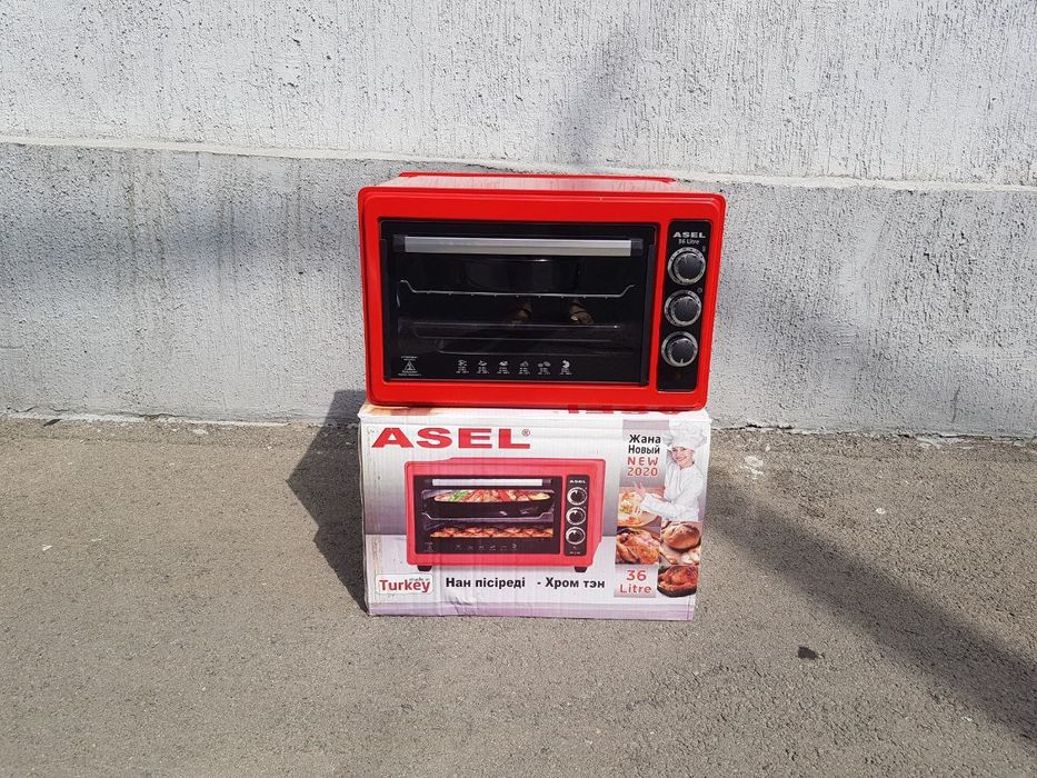 Электрический духовка. Асель печь