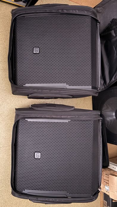 Monitoare scena “15  boxe active 300 watt LD Systems MON 15 A G3 + 2 covers huse LD systems