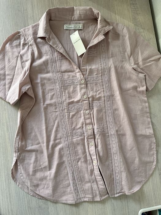 Новые льняные блузки/рубашки