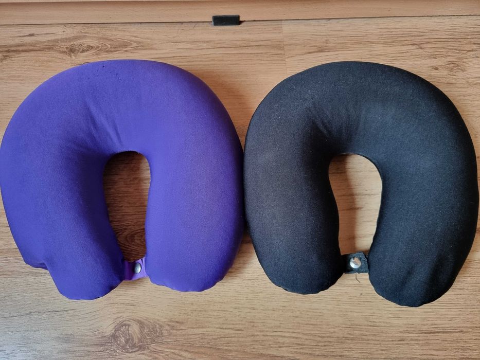 Set 2 Perne de Calatorie Neagra + Mov 30x26cm