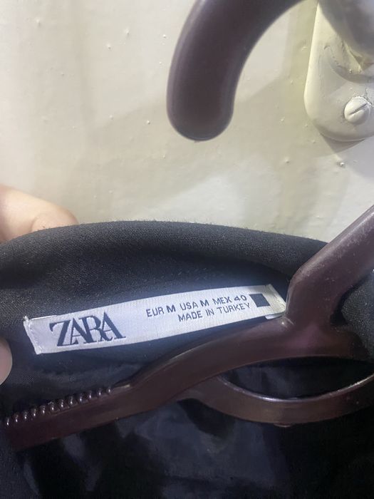 Zara куртка из хлопка