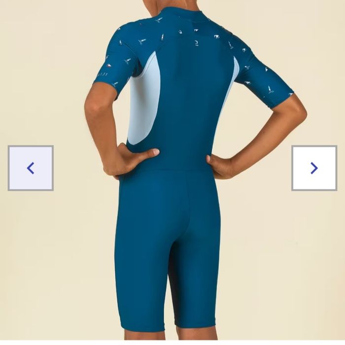 Combinezon înot anti-UV mărimea 122- 6 ani