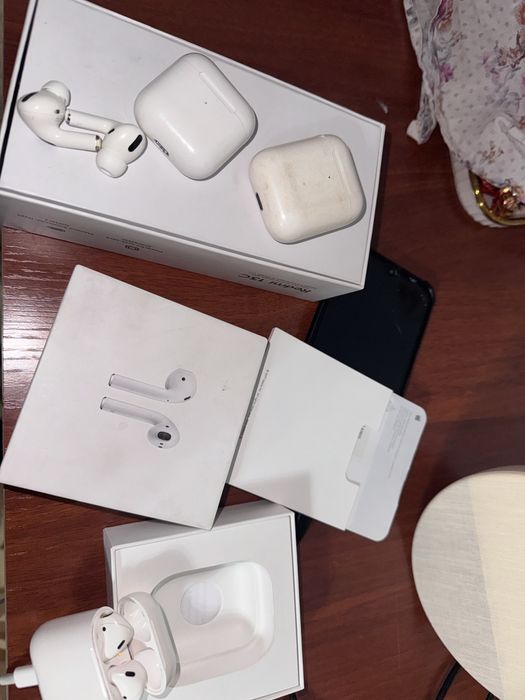 Airpods 1 итд  эйрподсы про ушки