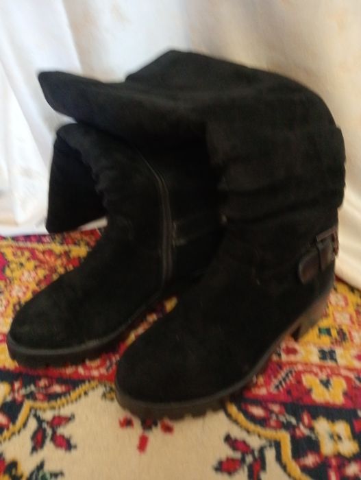 Сапоги зимние теплые