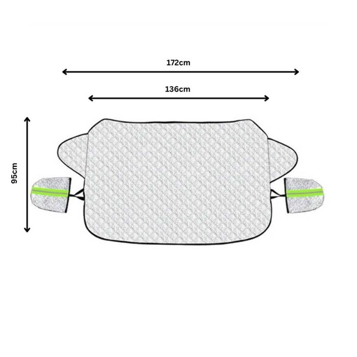 Термо Сенник за предно стъкло на автомобил - 172 x 95см