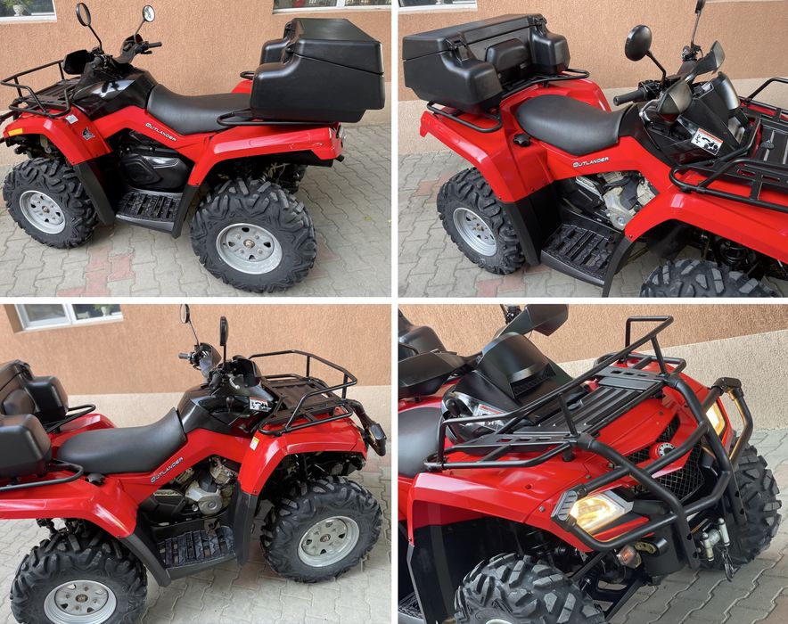 Atv Can Am Outlander 800cc R 4x4 2009 /Face-Lift / Recent adus din Germania  / 6160km / Impecabil ! (Bombardier)