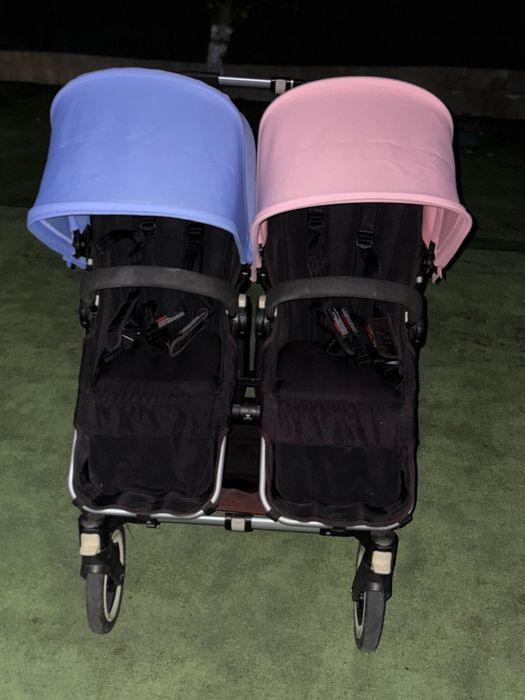 Carucior Bugaboo Donkey pentru gemeni sau frati