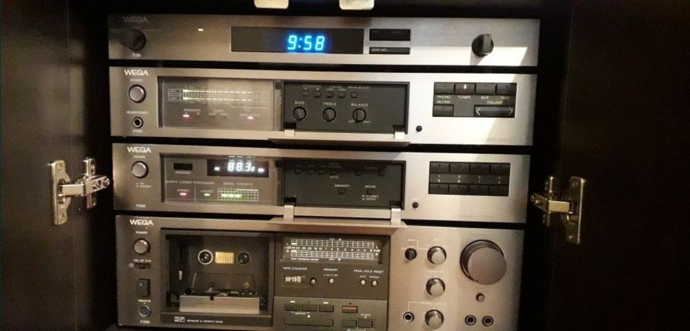 Wega Sony linie amplificator radio casetofon