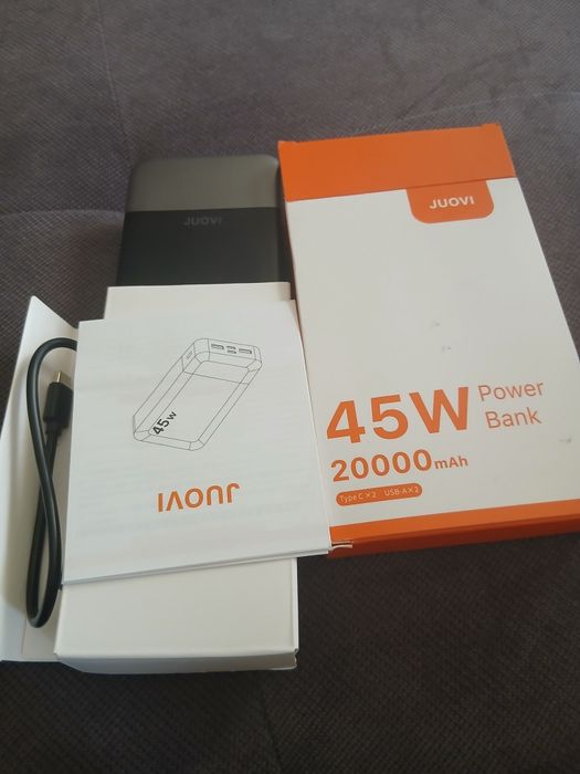Juovi 45W 20000 mAh power bank