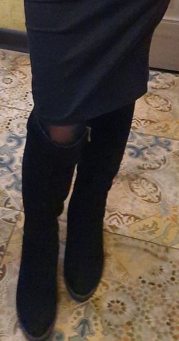 Зимние сапоги отличные