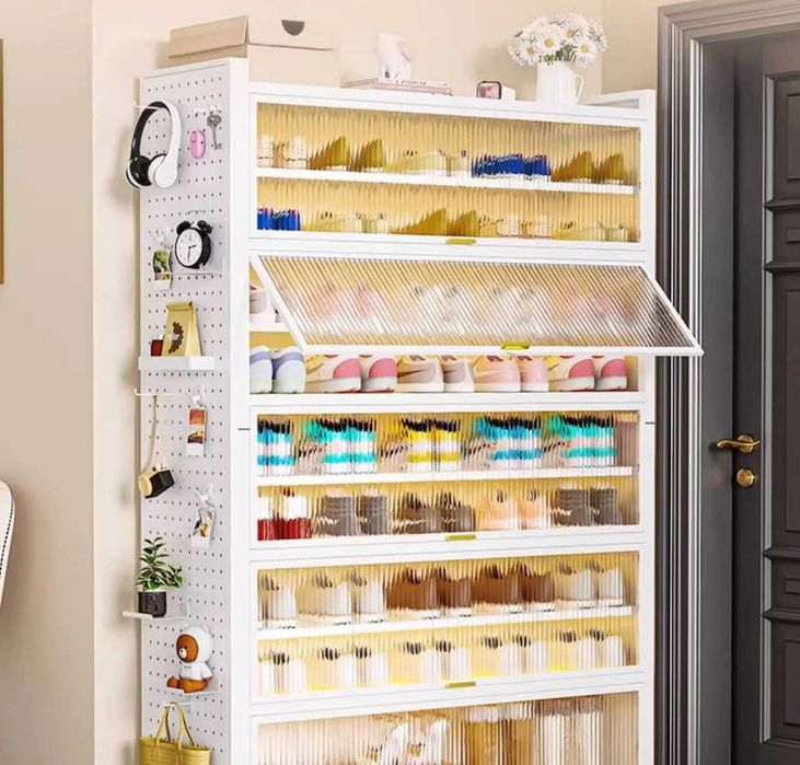 Katta hajmli zamonaviy oyoq kiyim javoni | многосекционный шкаф