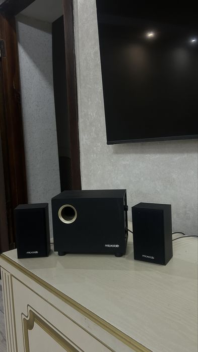 Компьютерные колонки Microlab 2.1 с сабвуфером