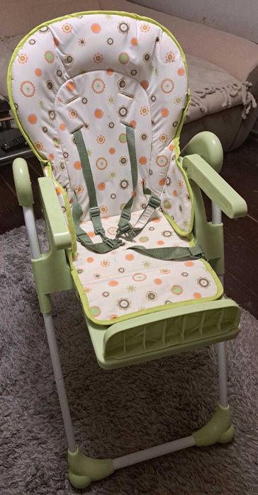 IMPECABIL-poate fi facut CADOU, Scaun masa,Baby Care,5 trepte inaltime